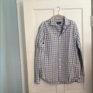 Bugatchi Multicolor Plaid Button Down Shirt